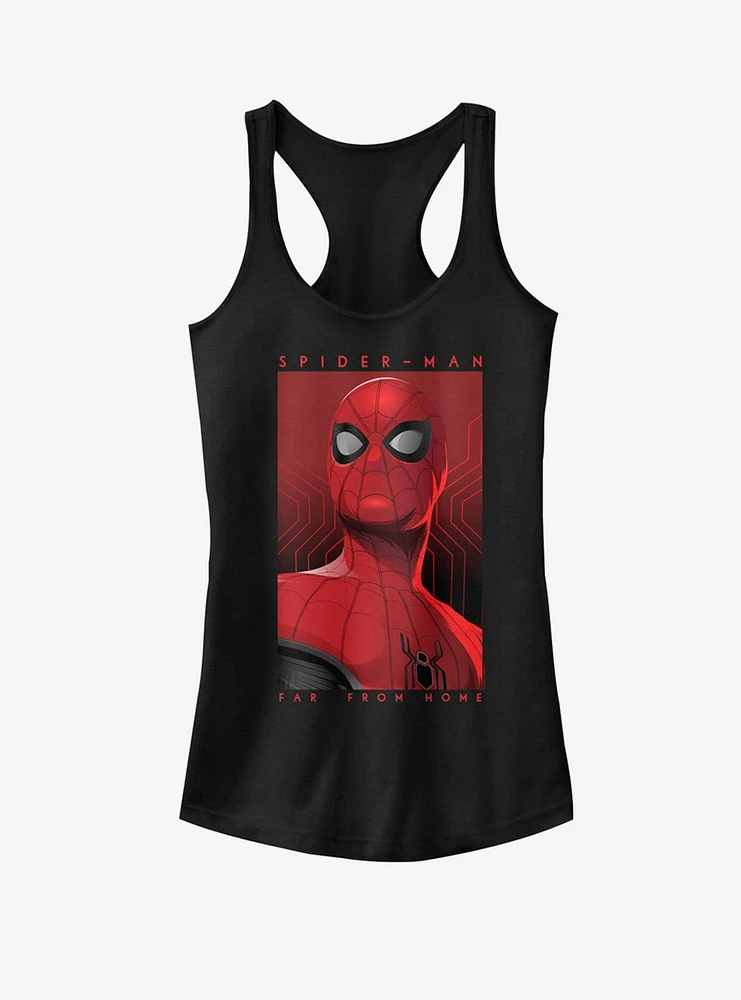 Marvel Spider-Man Far From Home Posterized Spidey Girls Tank