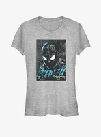 Marvel Spider-Man Far From Home Stealth Paint Girls T-Shirt