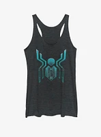 Marvel Spider-Man Far From Home Spider Logo Girls Tank