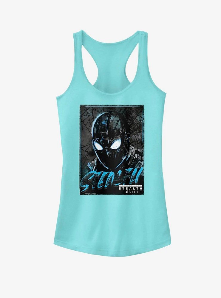 Marvel Spider-Man Far From Home Stealth Paint Girls Tank