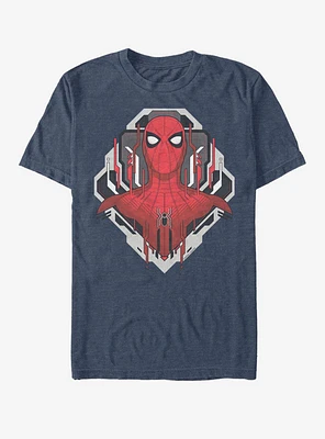 Marvel Spider-Man Far From Home Spider Tech Badge T-Shirt