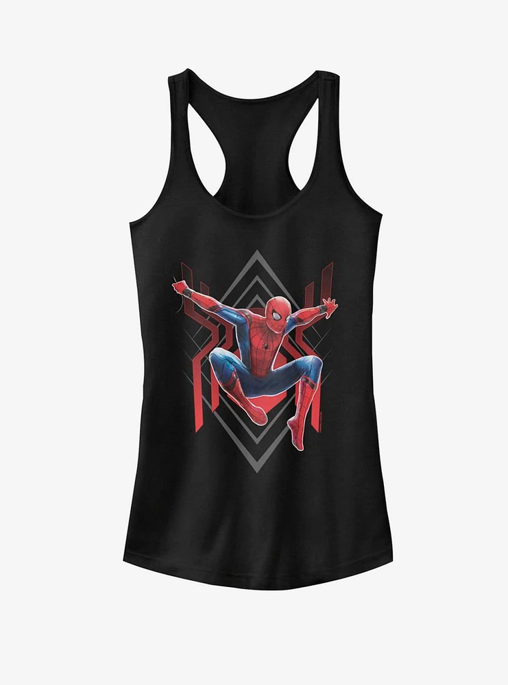 Marvel Spider-Man Far From Home Spider Jump Girls Tank