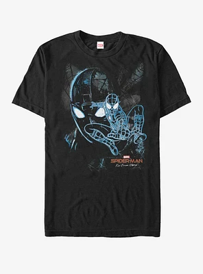 Marvel Spider-Man Far From Home Spider Dark T-Shirt