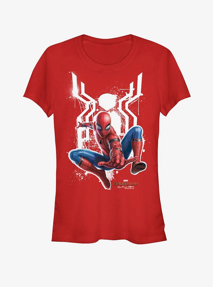 Marvel Spider-Man Far From Home Painted Spider Girls T-Shirt