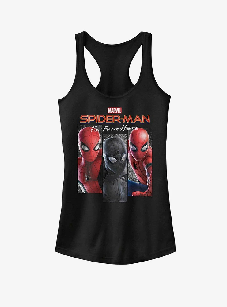 Marvel Spider-Man Far From Home Spider Panel Girls Tank