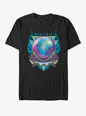 Marvel Spider-Man Far From Home Mysterio Badge Bust T-Shirt