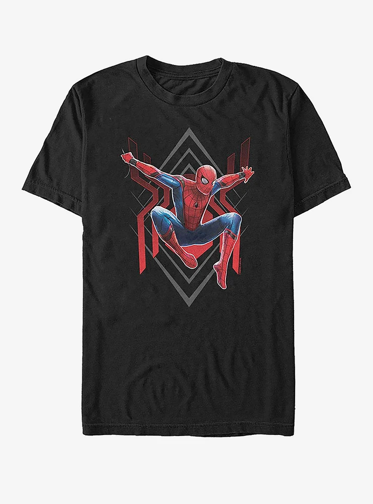 Marvel Spider-Man Far From Home Spider Jump T-Shirt