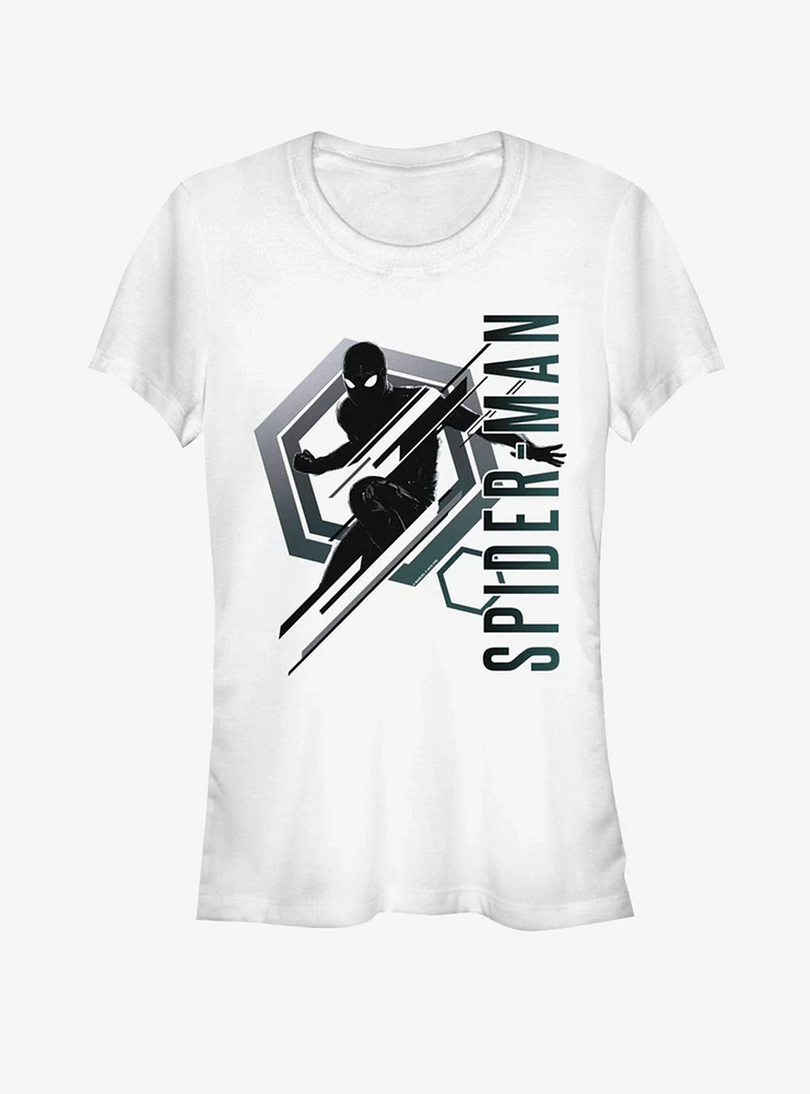 Marvel Spider-Man Far From Home Stealth Spidey Girls T-Shirt