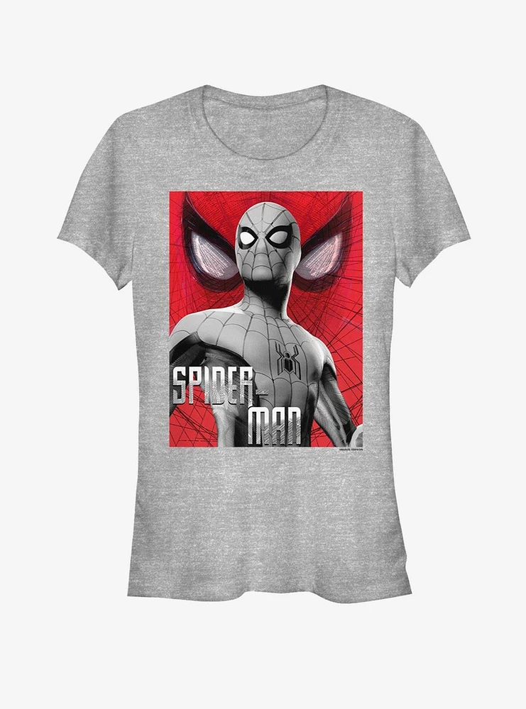 Marvel Spider-Man Far From Home Grey Spider Girls T-Shirt