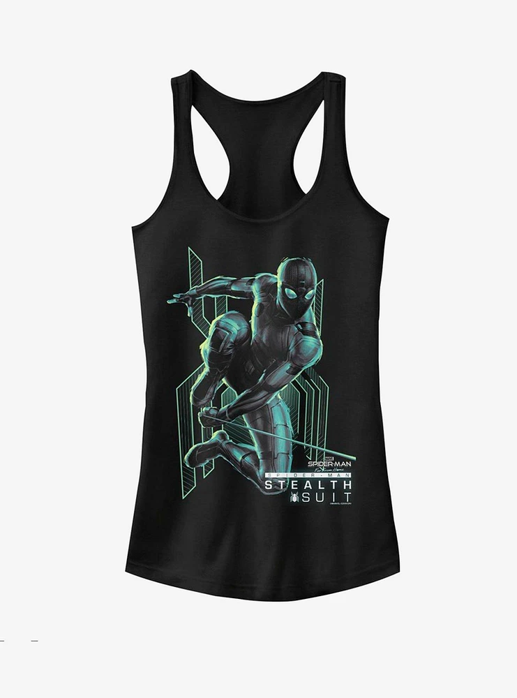 Marvel Spider-Man Far From Home Spider Darkness Girls Tank