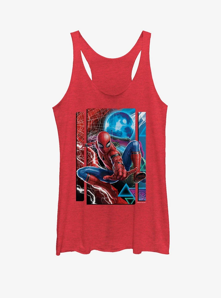 Marvel Spider-Man Far From Home Spider Mysterio Slash Girls Tank