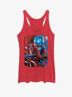 Marvel Spider-Man Far From Home Spider Mysterio Slash Girls Tank