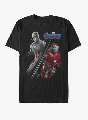 Marvel Avengers Endgame Cap Ironman T-Shirt
