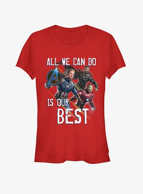 Marvel Avengers Endgame Our Best Girls T-Shirt