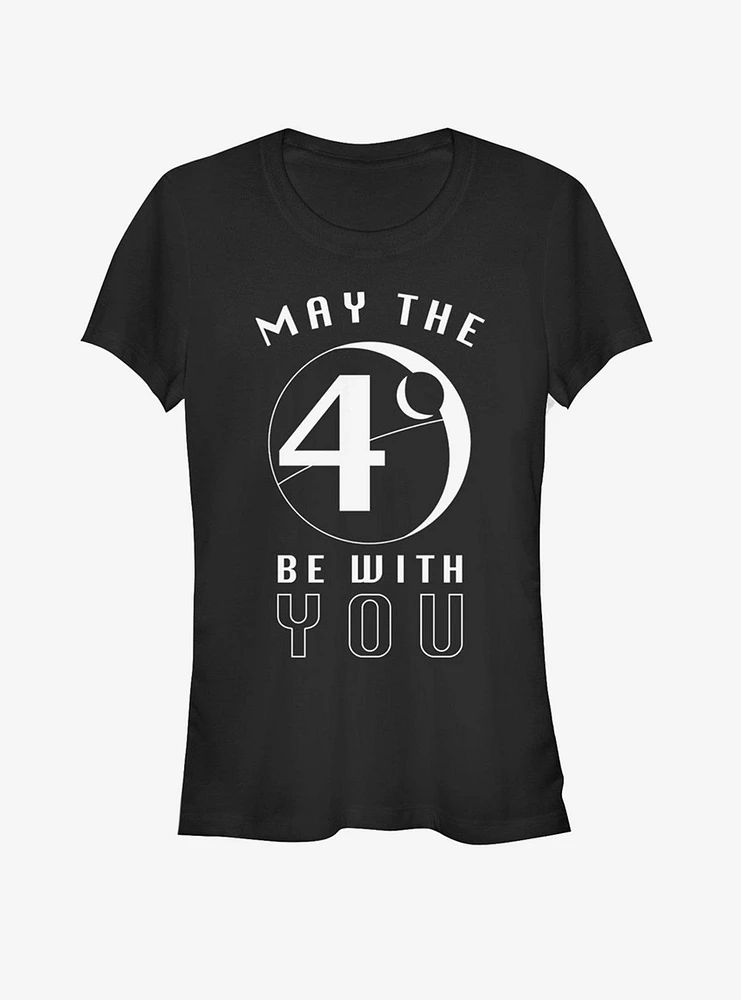 Star Wars May the Fourth Moons Girls T-Shirt