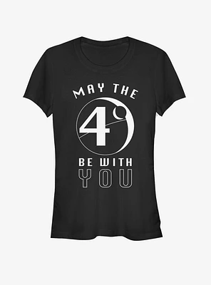 Star Wars May the Fourth Moons Girls T-Shirt