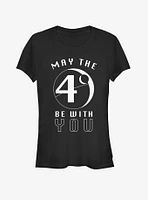 Star Wars May the Fourth Moons Girls T-Shirt