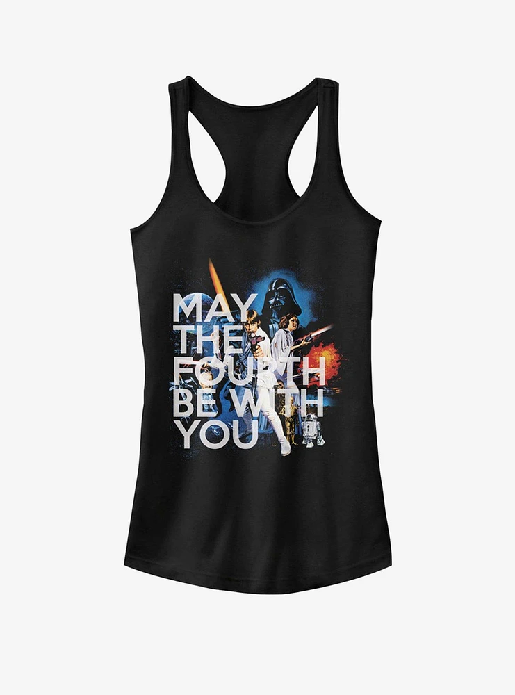 Star Wars Original May the Fourth Girls Tank Top