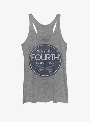 Star Wars May the Fourth Circle Girls Tank Top