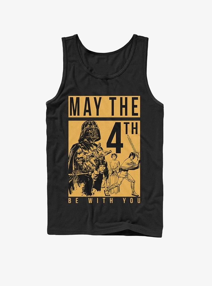 Star Wars May the Fourth Box Tank Top