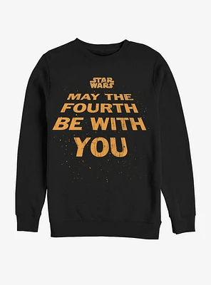 Star Wars May the Fourth Title Sweatshirt