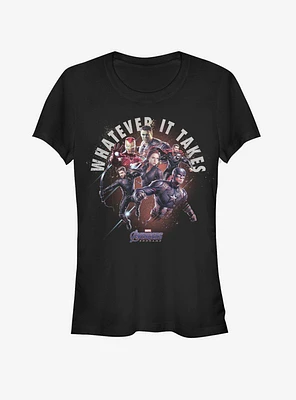 Marvel Avengers Endgame Heroes Sacrifice Girls T-Shirt