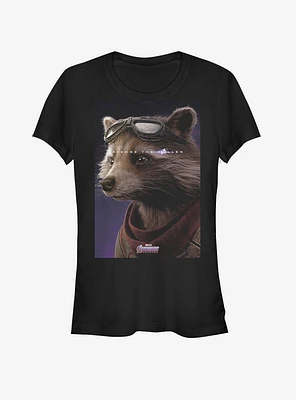 Marvel Avengers Endgame Rocket Avenge Girls T-Shirt