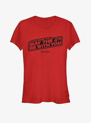 Star Wars May Fourth 2019 Tonal Girls T-Shirt