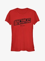 Star Wars May Fourth 2019 Tonal Girls T-Shirt