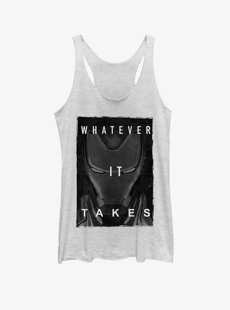 Marvel Avengers Endgame Ironman Darken Girls Tank Top