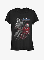 Marvel Avengers Endgame Cap Ironman Girls T-Shirt