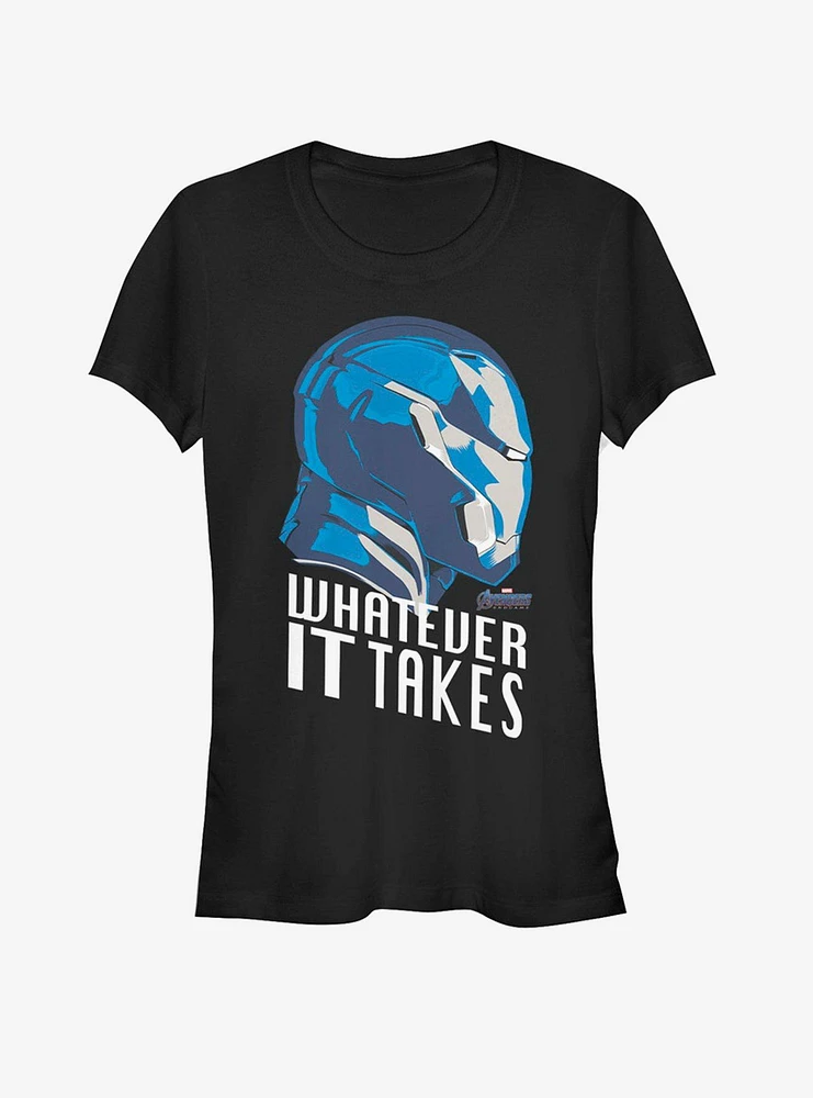 Marvel Avengers Endgame Ironman Calls Girls T-Shirt