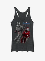 Marvel Avengers Endgame Cap Ironman Girls Tank Top