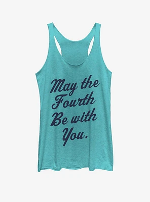 Star Wars Looking May the Fourth Girls Tank Top
