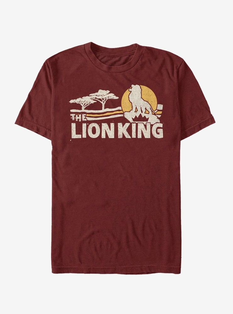 Disney The Lion King 2019 Savannah Scene Back T-Shirt