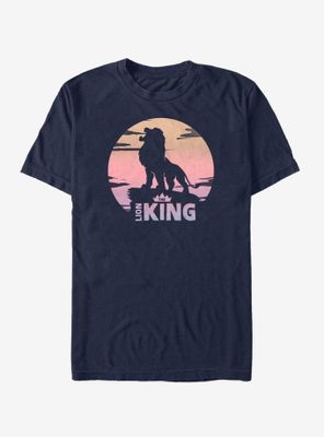 Disney The Lion King 2019 Sunset Logo T-Shirt