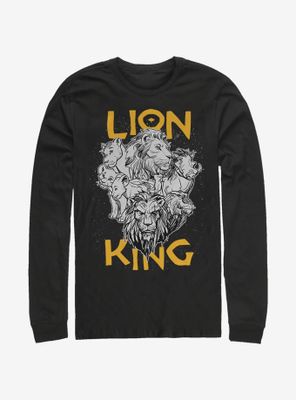 Disney The Lion King 2019 Cast Photo Long-Sleeve T-Shirt