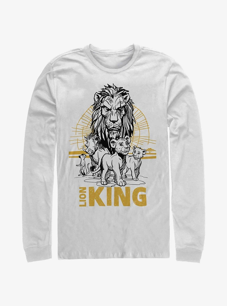 Disney The Lion King 2019 Group Long-Sleeve T-Shirt