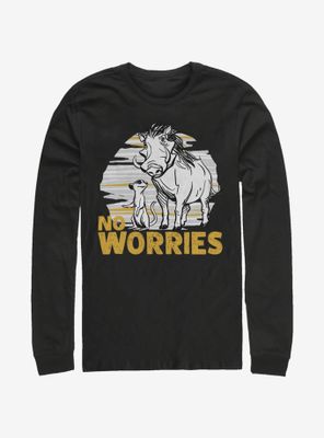 Disney The Lion King 2019 No Worries Club Long-Sleeve T-Shirt