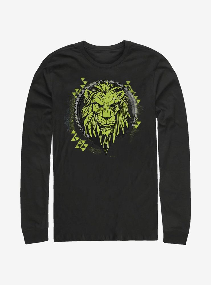 Disney The Lion King 2019 Tribal Scar Long-Sleeve T-Shirt