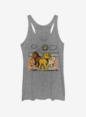 Disney The Lion King 2019 Hakuna Group Womens Tank