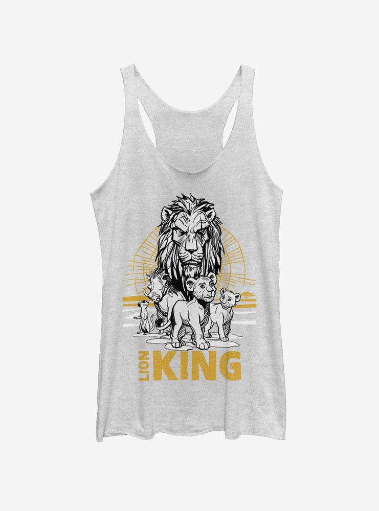 Disney The Lion King 2019 Group Womens Tank