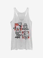 Disney The Lion King 2019 Simba Text Womens Tank