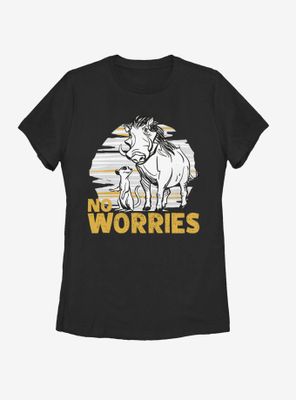 Disney The Lion King 2019 No Worries Club Womens T-Shirt
