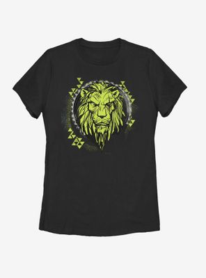 Disney The Lion King 2019 Tribal Scar Womens T-Shirt