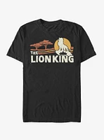 Disney The Lion King 2019 Savannah Scene Back T-Shirt