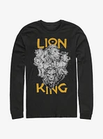 Disney The Lion King 2019 Cast Photo Long-Sleeve T-Shirt