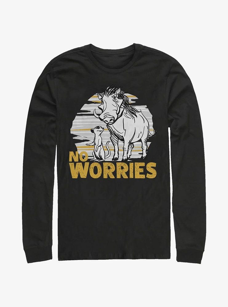 Disney The Lion King 2019 No Worries Club Long-Sleeve T-Shirt