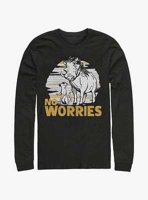 Disney The Lion King 2019 No Worries Club Long-Sleeve T-Shirt