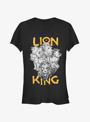 Disney The Lion King 2019 Cast Photo Girls T-Shirt